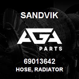 69013642 Sandvik HOSE, RADIATOR | AGA Parts
