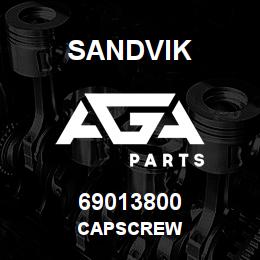 69013800 Sandvik CAPSCREW | AGA Parts