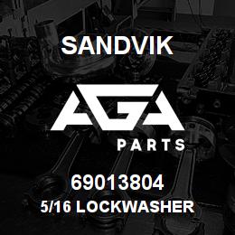 69013804 Sandvik 5/16 LOCKWASHER | AGA Parts