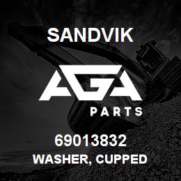 69013832 Sandvik WASHER, CUPPED | AGA Parts
