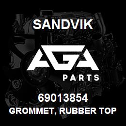 69013854 Sandvik GROMMET, RUBBER TOP R/B 04790082 RB | AGA Parts