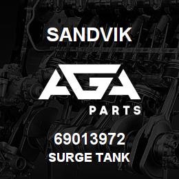 69013972 Sandvik SURGE TANK | AGA Parts
