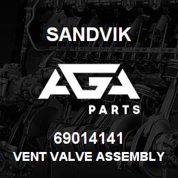 69014141 Sandvik VENT VALVE ASSEMBLY | AGA Parts