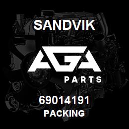 69014191 Sandvik PACKING | AGA Parts
