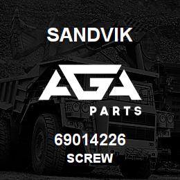 69014226 Sandvik SCREW | AGA Parts