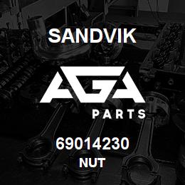 69014230 Sandvik NUT | AGA Parts