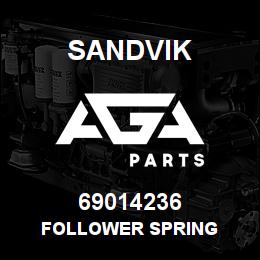 69014236 Sandvik FOLLOWER SPRING | AGA Parts