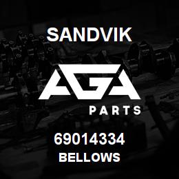 69014334 Sandvik BELLOWS | AGA Parts