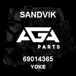 69014365 Sandvik YOKE | AGA Parts