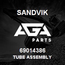 69014386 Sandvik TUBE ASSEMBLY | AGA Parts