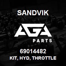 69014482 Sandvik KIT, HYD, THROTTLE | AGA Parts