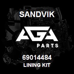 69014484 Sandvik LINING KIT | AGA Parts
