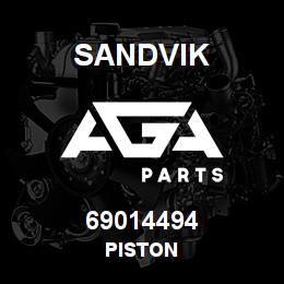 69014494 Sandvik PISTON | AGA Parts