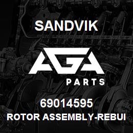 69014595 Sandvik ROTOR ASSEMBLY-REBUILT | AGA Parts