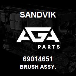 69014651 Sandvik BRUSH ASSY. | AGA Parts