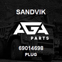 69014698 Sandvik PLUG | AGA Parts