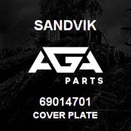 69014701 Sandvik COVER PLATE | AGA Parts
