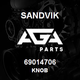 69014706 Sandvik KNOB | AGA Parts