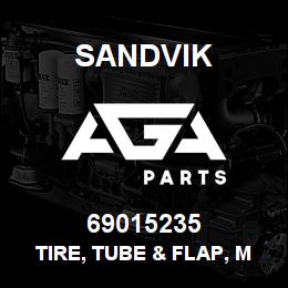 69015235 Sandvik TIRE, TUBE & FLAP, MICHELIN | AGA Parts