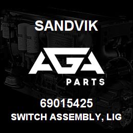 69015425 Sandvik SWITCH ASSEMBLY, LIGHT | AGA Parts