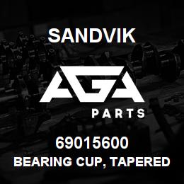 69015600 Sandvik BEARING CUP, TAPERED ROLLER | AGA Parts