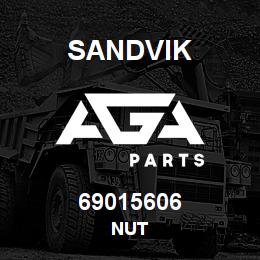 69015606 Sandvik NUT | AGA Parts
