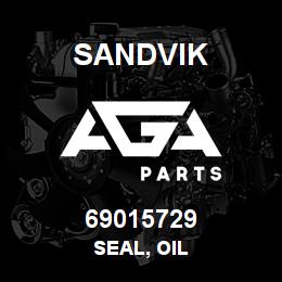 69015729 Sandvik SEAL, OIL | AGA Parts