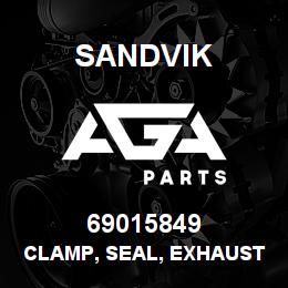 69015849 Sandvik CLAMP, SEAL, EXHAUST, 2" | AGA Parts