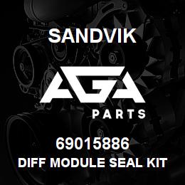 69015886 Sandvik DIFF MODULE SEAL KIT-OBSOLETE NO R/B | AGA Parts