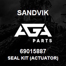 69015887 Sandvik SEAL KIT (ACTUATOR) RB | AGA Parts
