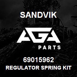 69015962 Sandvik REGULATOR SPRING KIT | AGA Parts