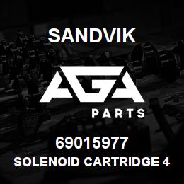 69015977 Sandvik SOLENOID CARTRIDGE 4 WAY 1316A | AGA Parts