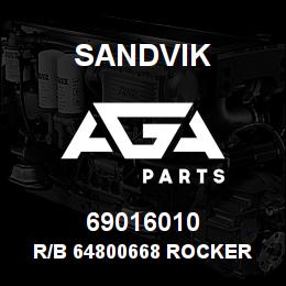 69016010 Sandvik R/B 64800668 ROCKER BOOT RB | AGA Parts