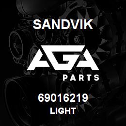 69016219 Sandvik LIGHT | AGA Parts