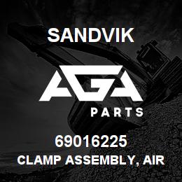69016225 Sandvik CLAMP ASSEMBLY, AIR CLEANER | AGA Parts