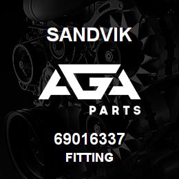 69016337 Sandvik FITTING | AGA Parts
