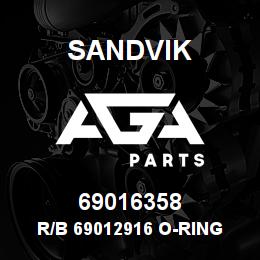 69016358 Sandvik R/B 69012916 O-RING RB | AGA Parts