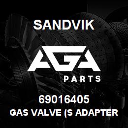 69016405 Sandvik GAS VALVE (S ADAPTER) | AGA Parts