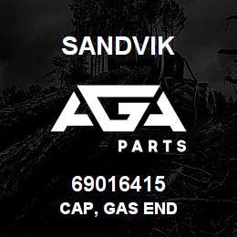 69016415 Sandvik CAP, GAS END | AGA Parts