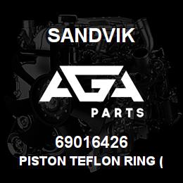 69016426 Sandvik PISTON TEFLON RING (SEE NOTES) | AGA Parts