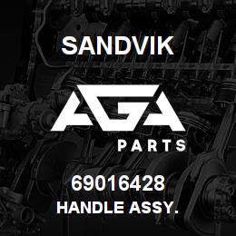 69016428 Sandvik HANDLE ASSY. | AGA Parts