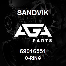 69016551 Sandvik O-RING | AGA Parts