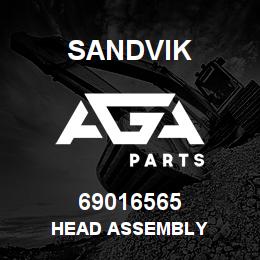 69016565 Sandvik HEAD ASSEMBLY | AGA Parts