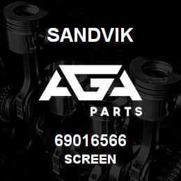 69016566 Sandvik SCREEN | AGA Parts