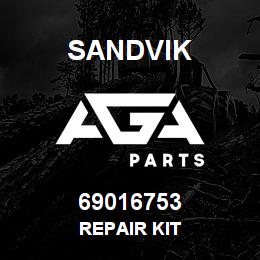 69016753 Sandvik REPAIR KIT | AGA Parts