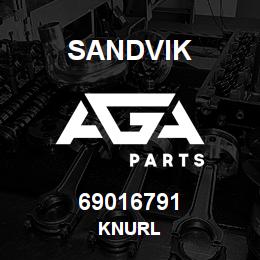 69016791 Sandvik KNURL | AGA Parts