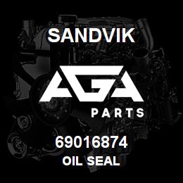 69016874 Sandvik OIL SEAL | AGA Parts