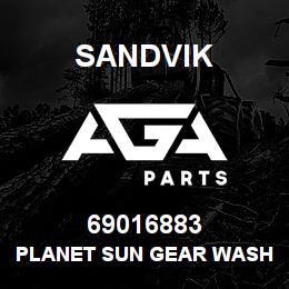 69016883 Sandvik PLANET SUN GEAR WASHER | AGA Parts