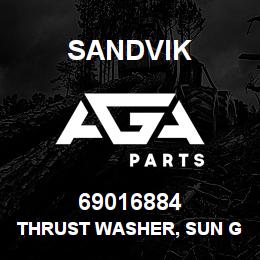 69016884 Sandvik THRUST WASHER, SUN GEAR | AGA Parts