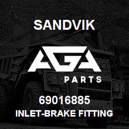 69016885 Sandvik INLET-BRAKE FITTING | AGA Parts